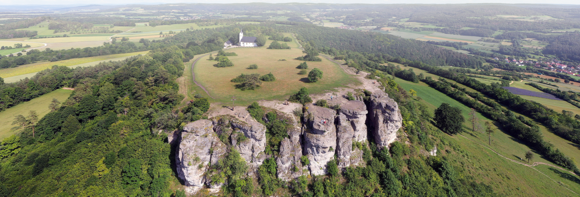 Landschaftsaufnahme von Franken