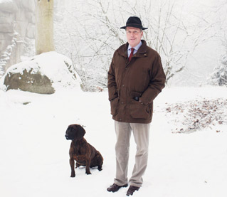 Baron von Gemmingen-Hornberg, Vorsitzender des Naturpark Steinwald