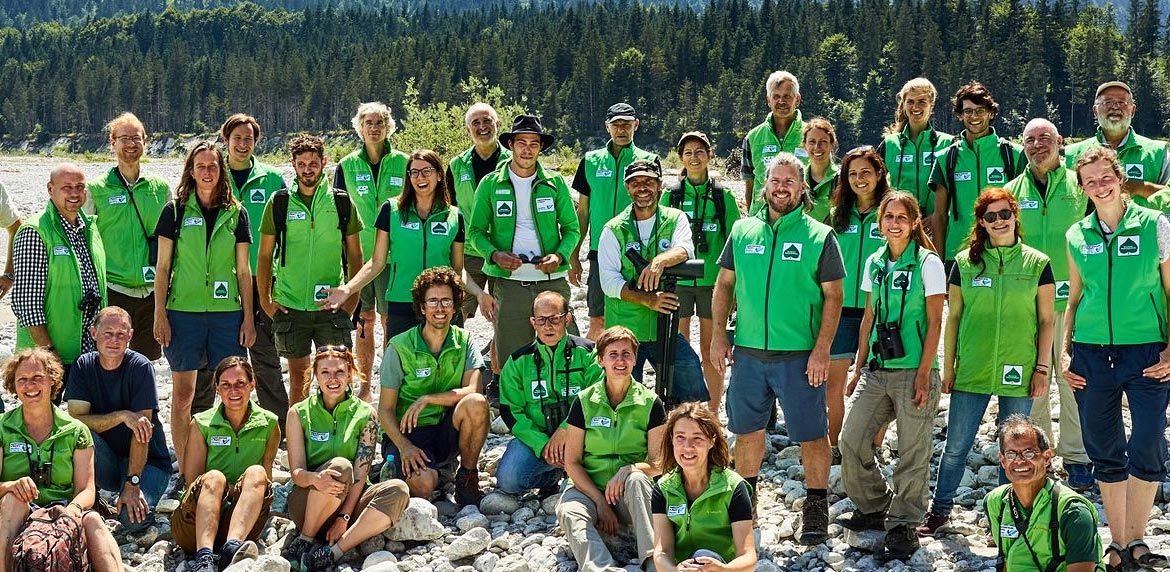 Gruppenbild der Bayerischen Gebietsbetreuer